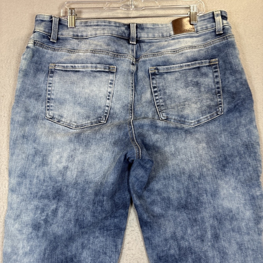 Maurices M Jeans Mid Rise Capri 18 Light Wash Blue Stretch Women 18W - Picture 4 of 11